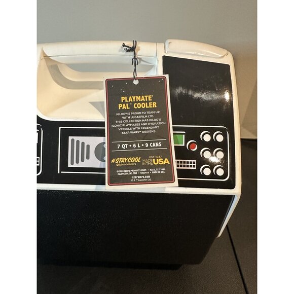 New Igloo x Star Wars Darth Vader Playmate Pal Cooler 7 Qt / 6 L / 9 Cans - Picture 2 of 10